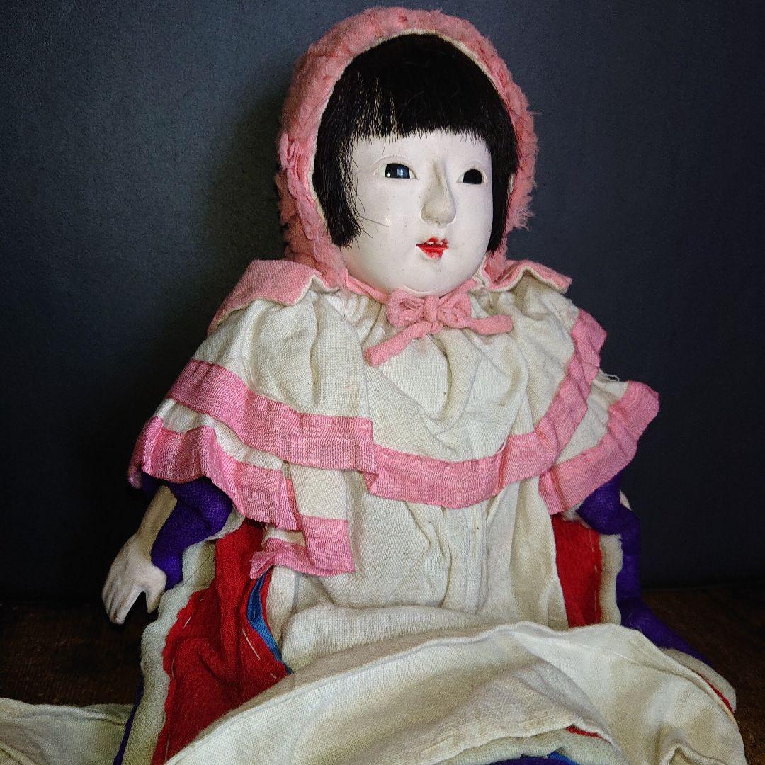 ビンテージ　日本人形　30cm　レトロ品