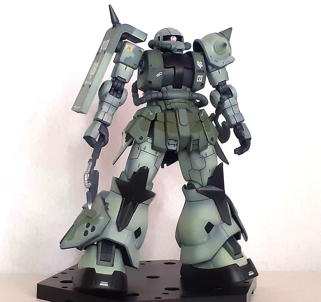 【塗装済完成品】HG 1/144 高機動型ザク 地上用　量産型カラー ドアン機