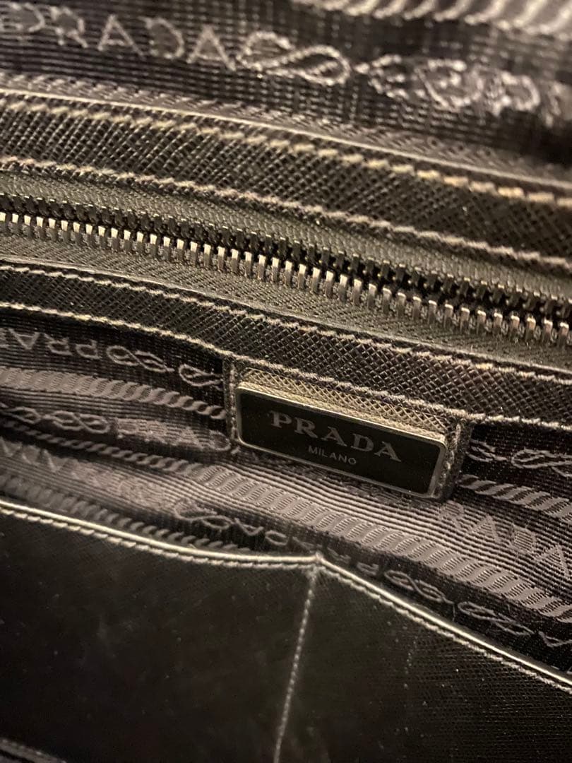 PRADA ビジネスバッグ ブラック
