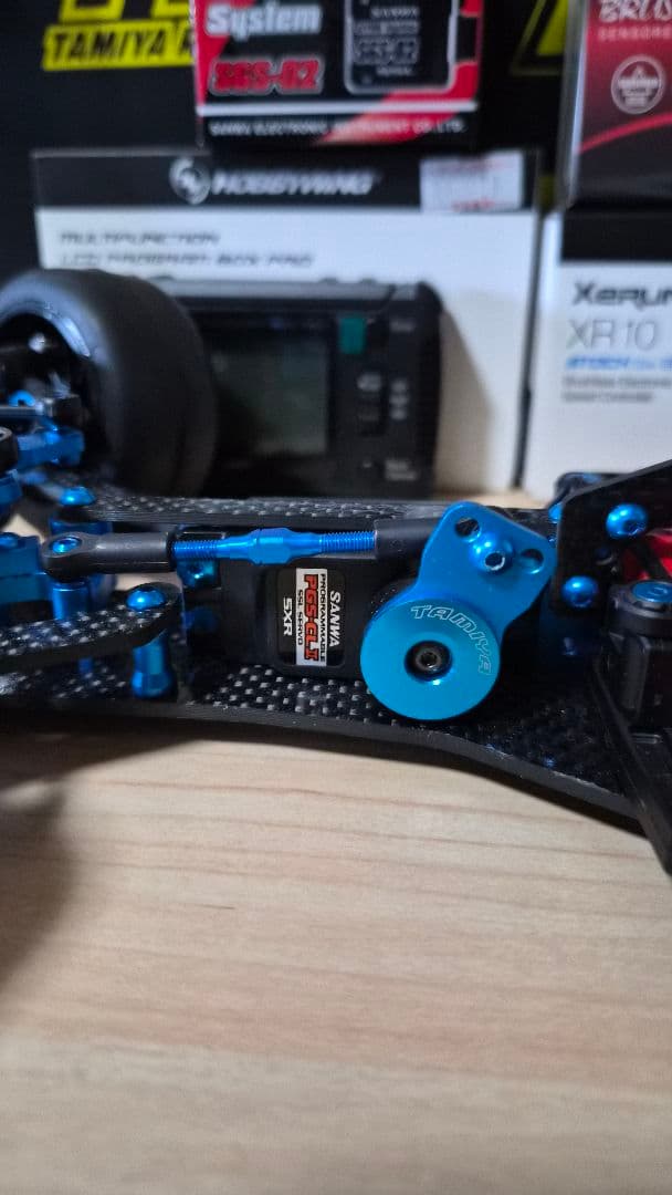 最終値下　再出品　タミヤ TRF104 オプション多数　M17セット