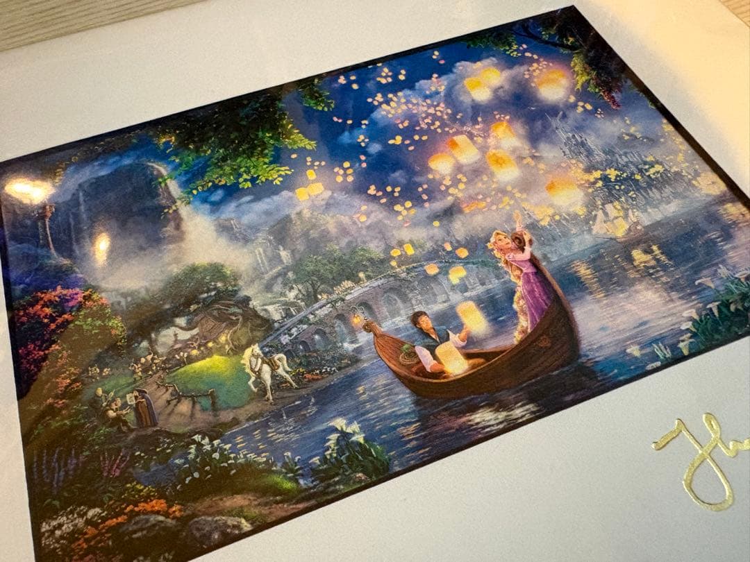 トーマス・キンケード ラプンツェル アートプリント