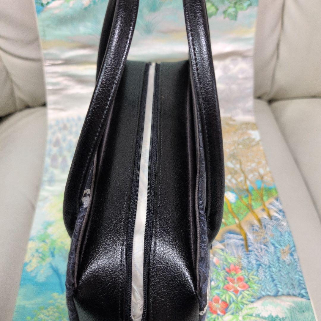 利休バック　和装用バッグ 華紋　柄 大きめ　新品