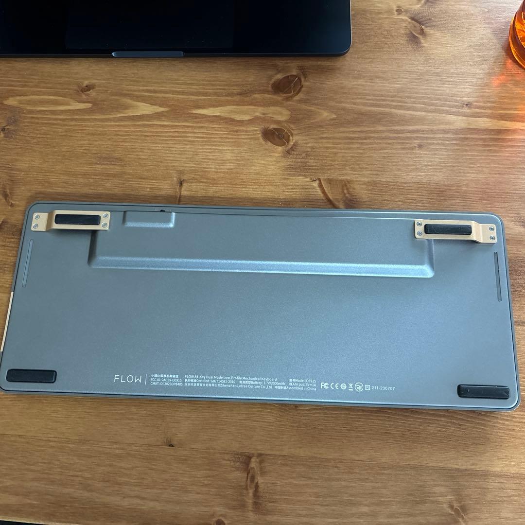 Lofree Flow84 ブラック　キーボード