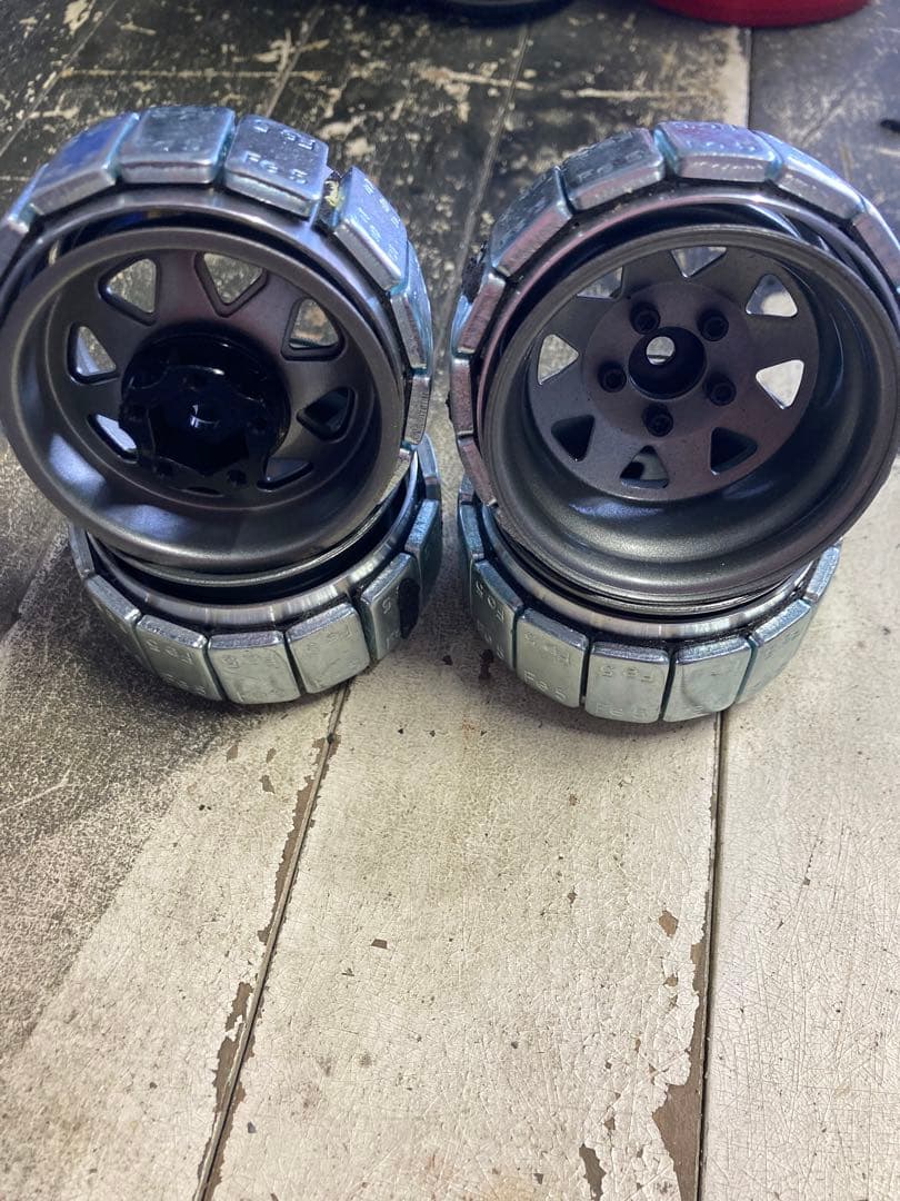 RC4WD ホイール　1.9インチ　深リムハブ12ミリ　ビードロック　クローラー