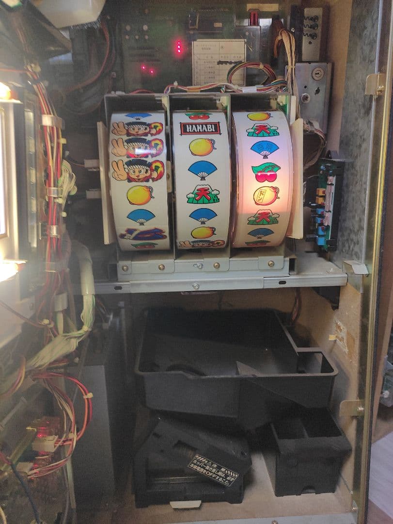 送料込み パチスロ実機 花火百景　4号機