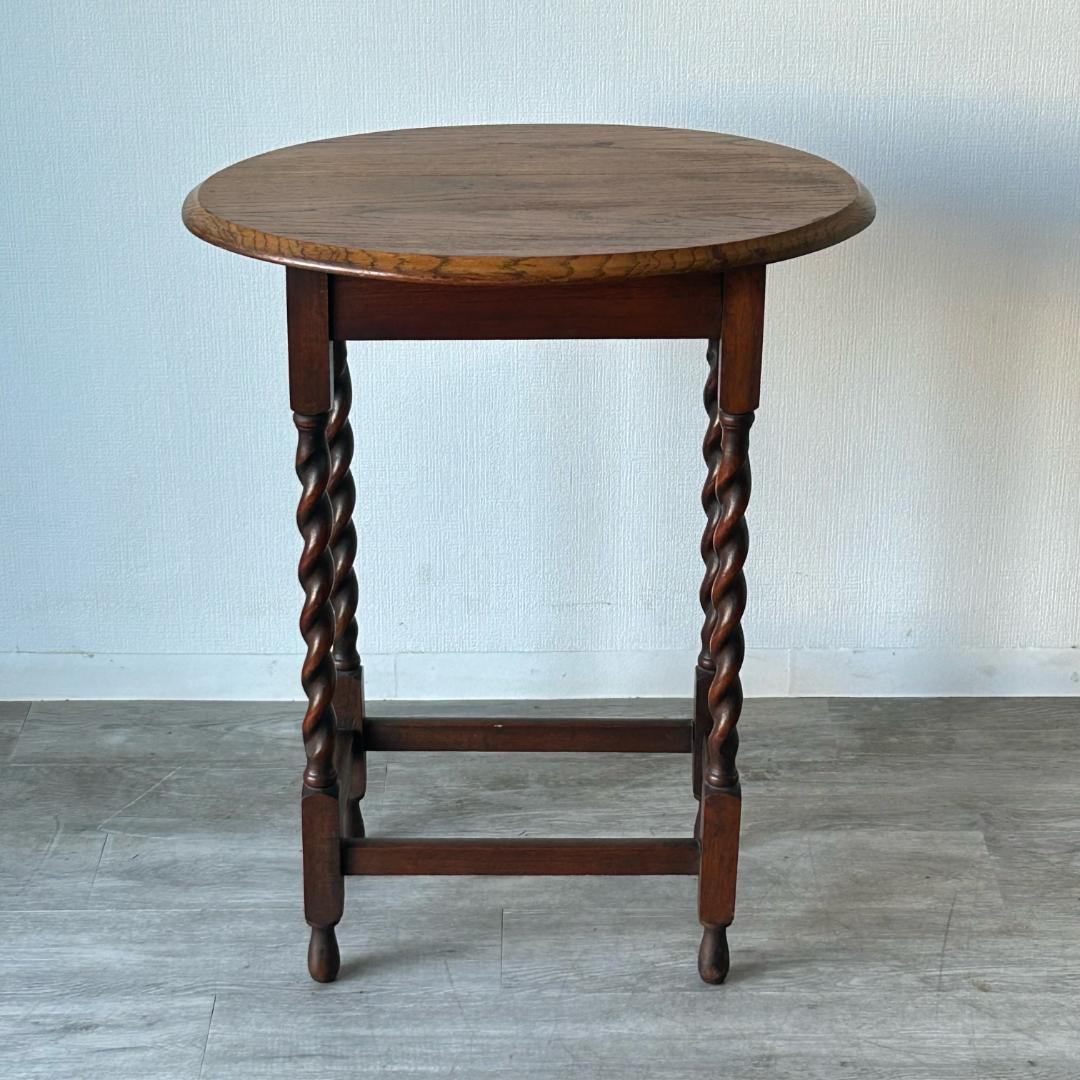 アンティーク 家具 オケージョナルテーブル 英国 サイドテーブル 223A