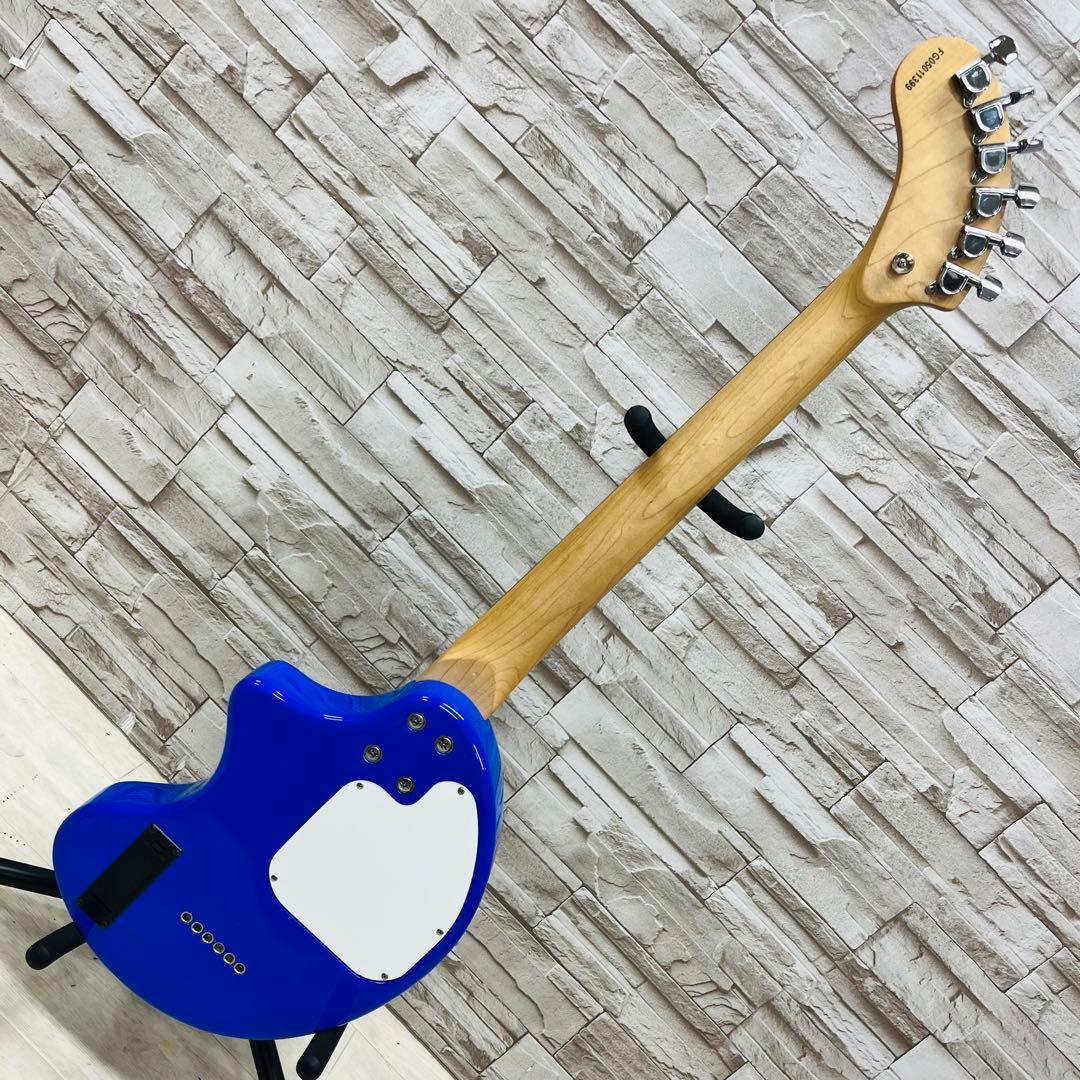 美品 Fernandes フェルナンデス アンプ内蔵ミニギター ZO-3 ブルー