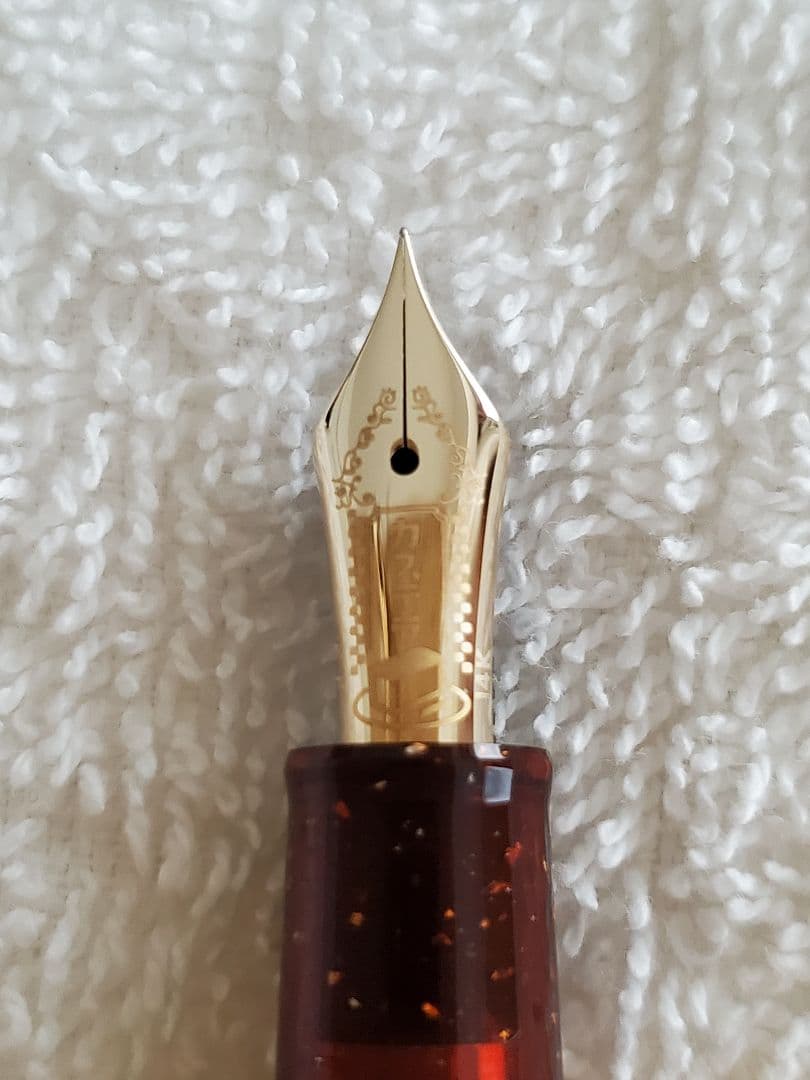 セーラー万年筆　石丸文光堂　初代カステラ万年筆　プロギアスリムミニEF