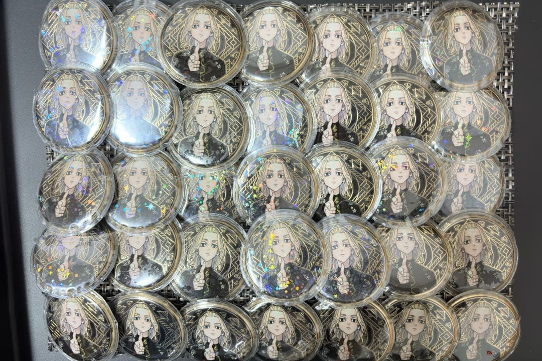 東京リベンジャーズ　原画展　佐野万次郎　缶バッチセット