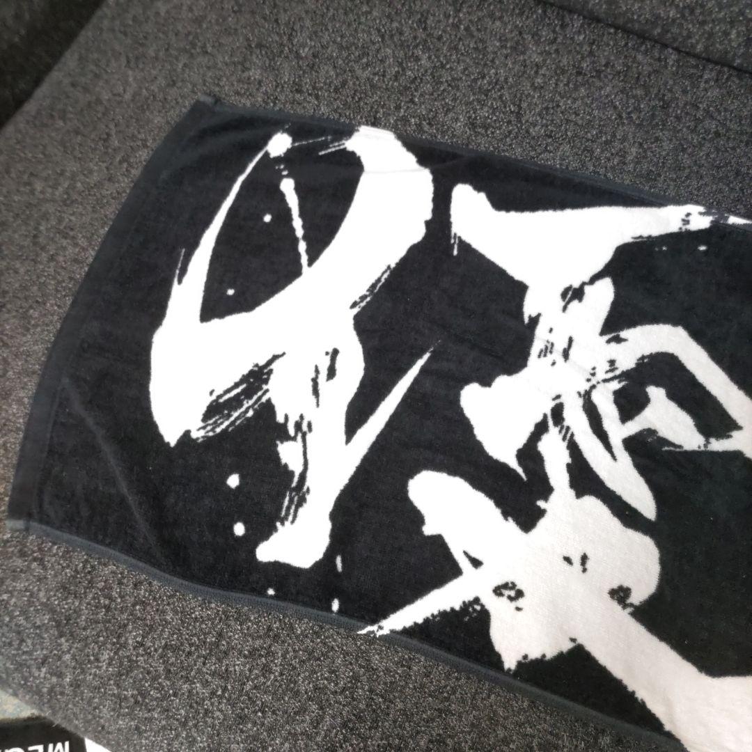 優里　初期レア　ダイナミックロゴタオル　ブラック