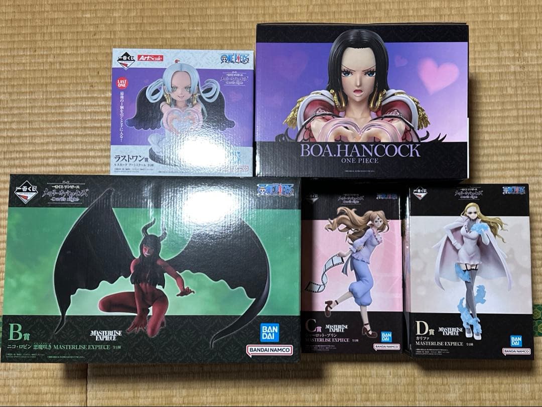 一番くじ　ワンピース　メモリーオブヒロインズ　追加で写真4枚目おつけします。