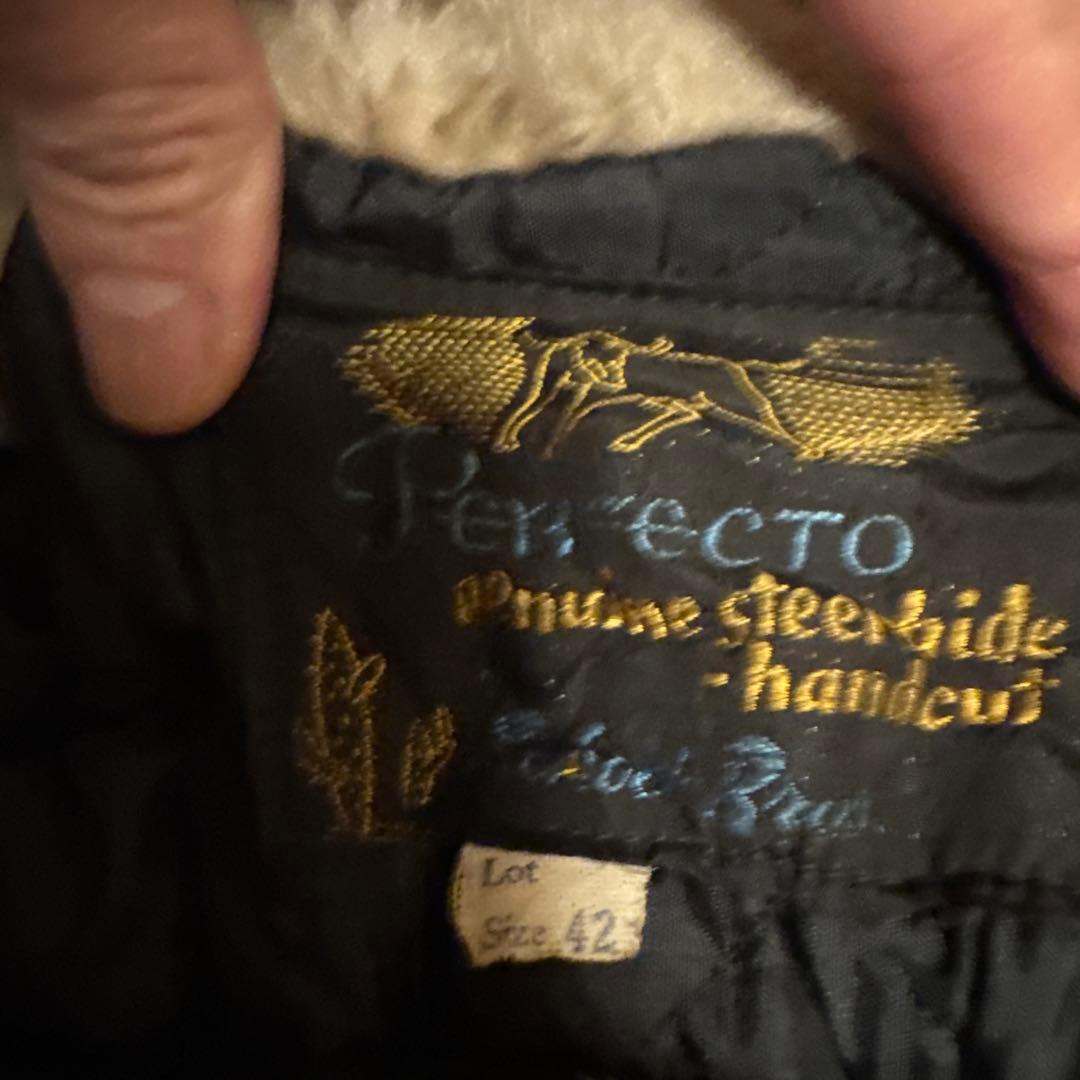 ヴィンテージ　ショット　レザージャケット60年代　サボテンタグ