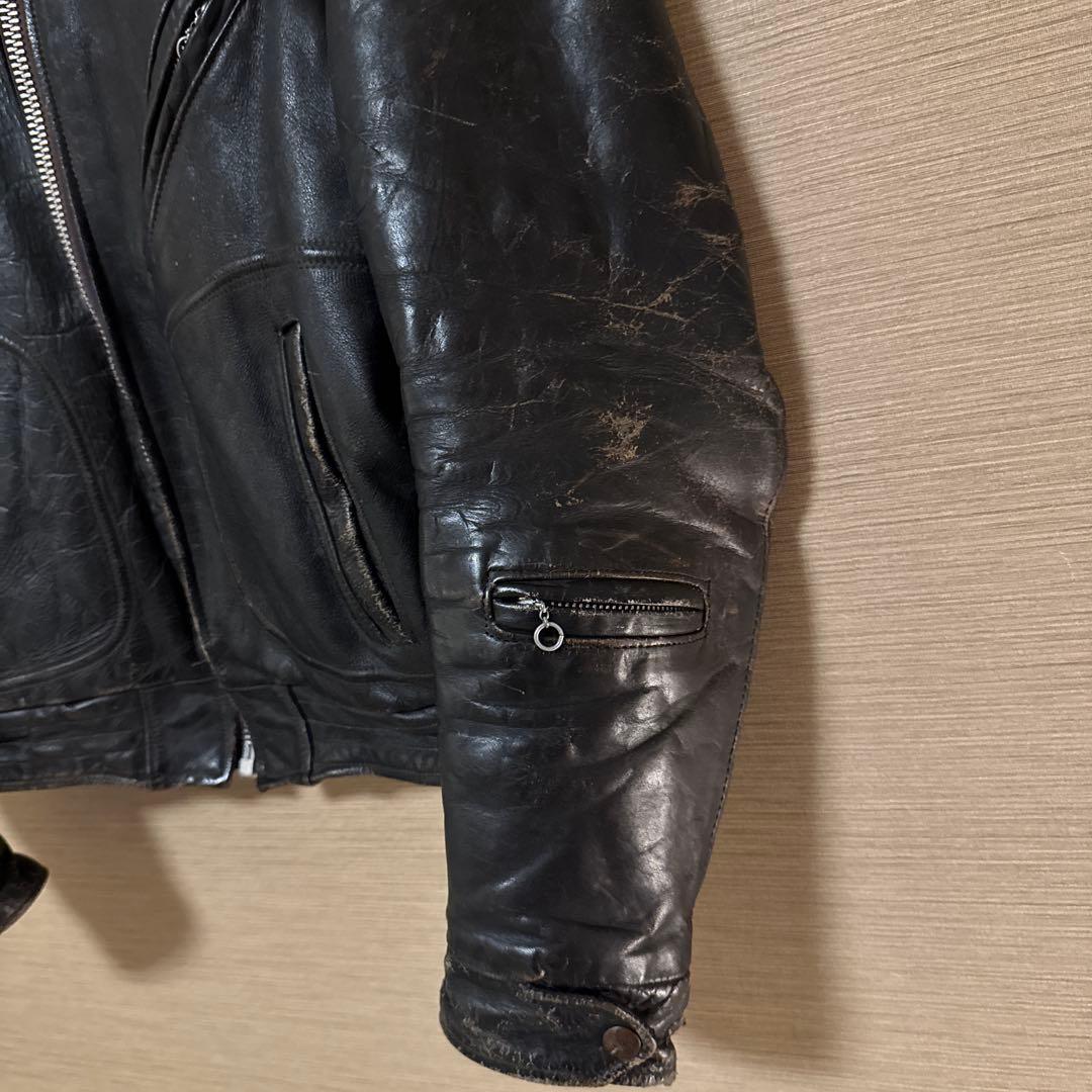 ヴィンテージ　ショット　レザージャケット60年代　サボテンタグ