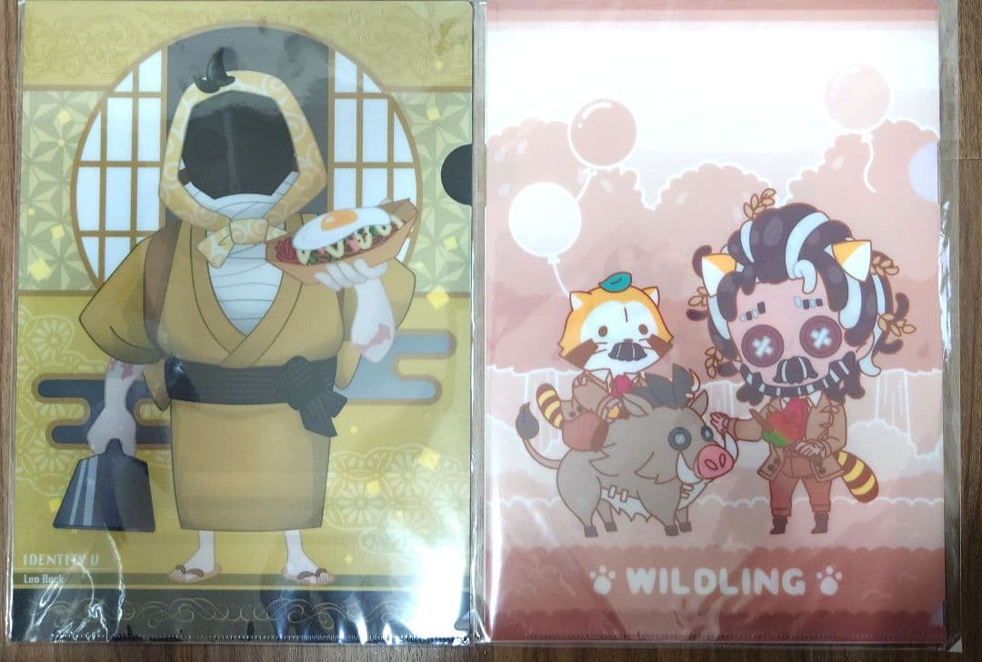 【希少】第五人格 楽天 くじ ラスカル クリアファイル セット