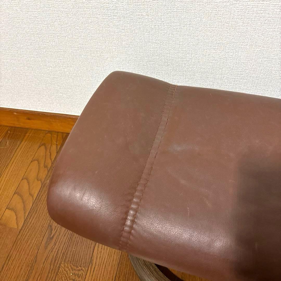 【匿名配送】EKORNES オットマン ブラウン