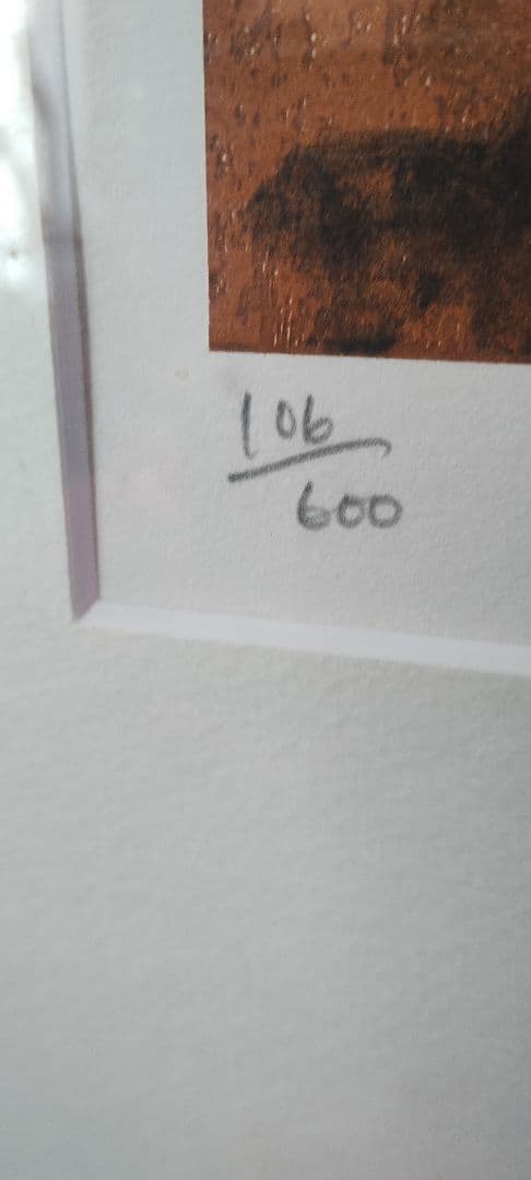 ロン・ウッド（ローリングストーンズ）リトグラフ