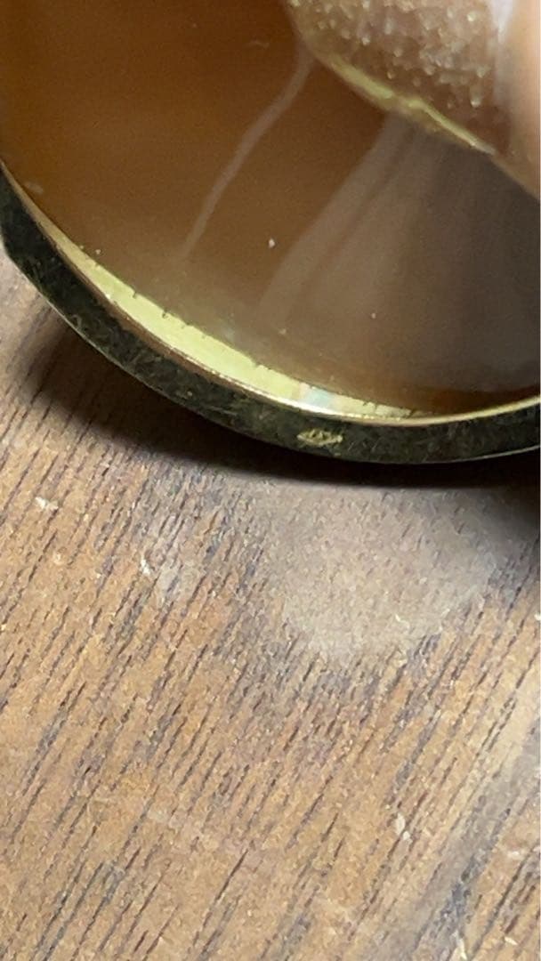 花模様カメオ ブローチ（ペンダントトップにもなります）