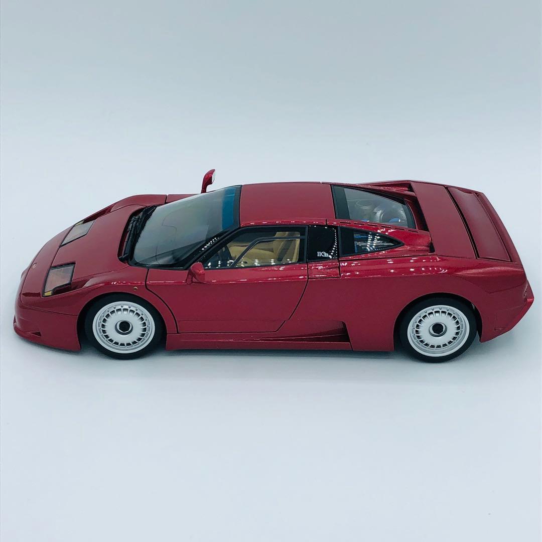 オートアート 1/18 ブガッティ EB110 GT ダークレッド