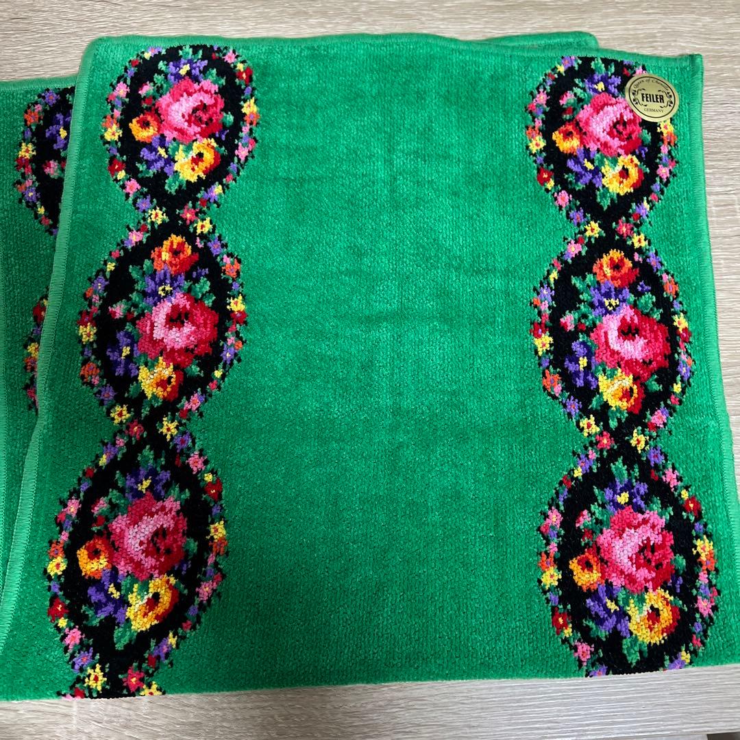 フェイラー　フェイスタオル2枚セット