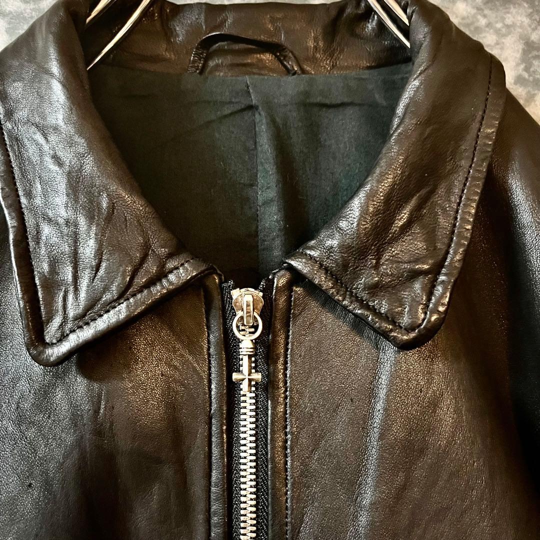 EYEFUNNY デザインジップトップ レザージャケット