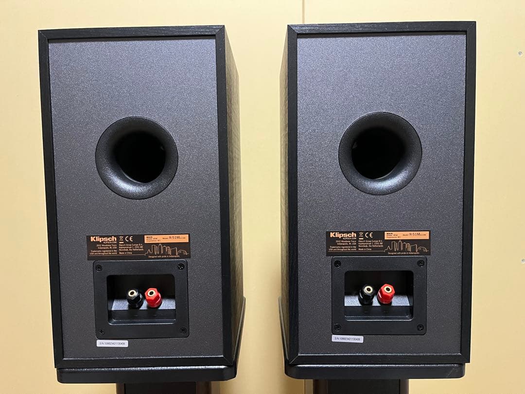Klipsch R-51Mクリプシュ ブックシェルフ スピーカー