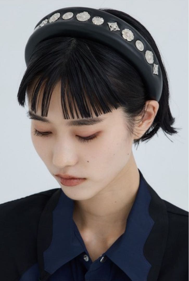 TOGA TOO/トーガLeather headband 1レザーヘッドバンド1