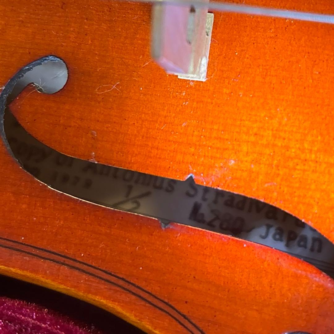 木曽鈴木バイオリン No.280 1/2 1976年製 ケース付き