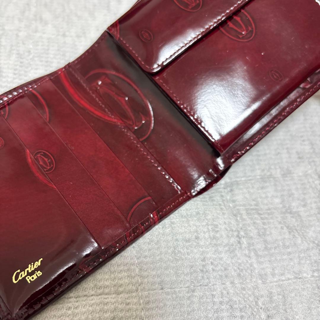 Cartier カルティエ ハッピーバースデー　二つ折り財布　美品