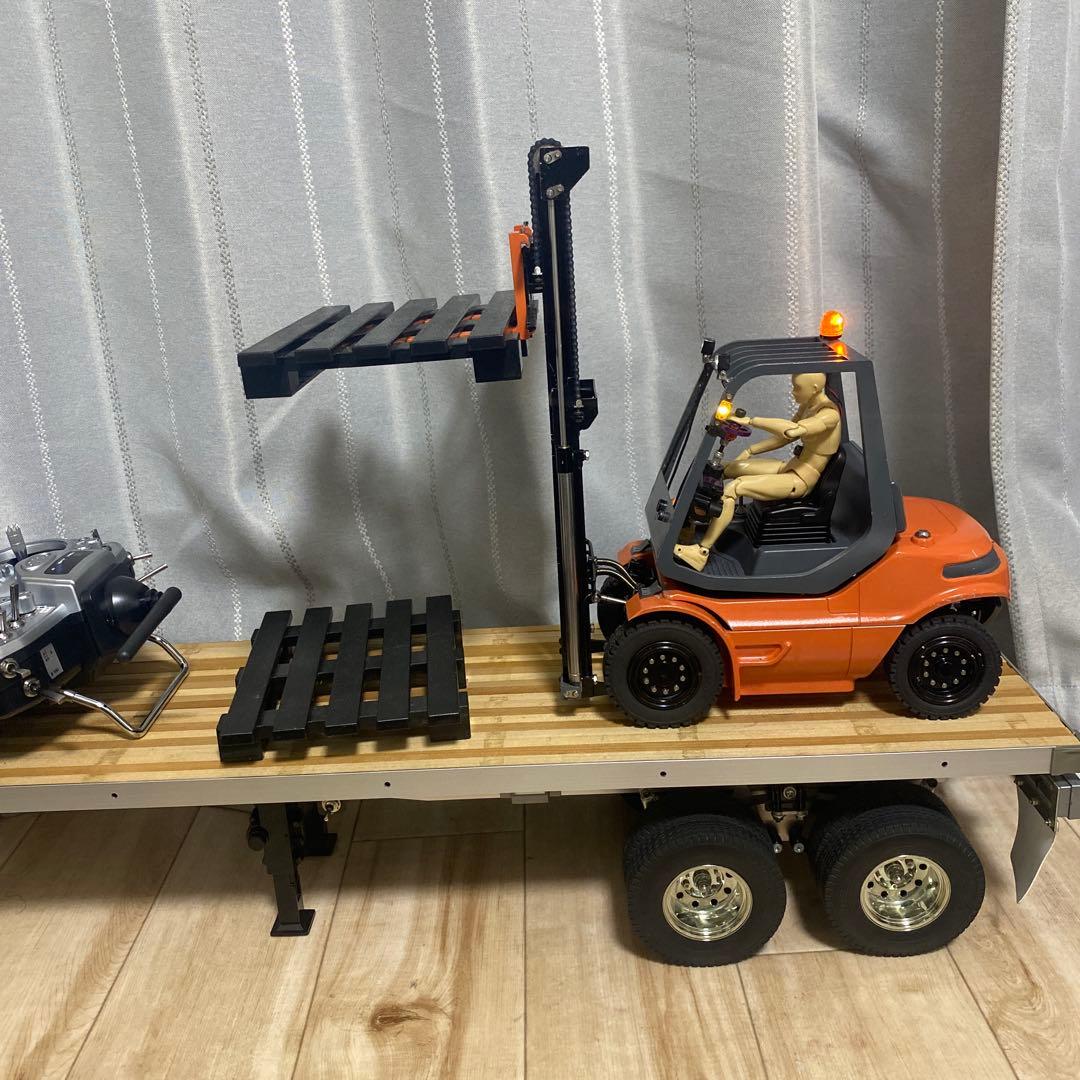 Lesu 1/14 RC油圧フォークリフト