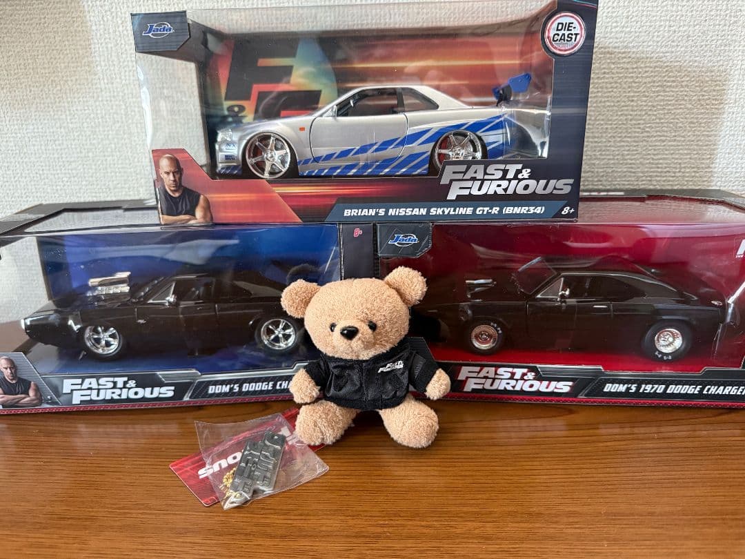 ワイルドスピード ミニカー ダッジ スカイライン ドム ブライアン