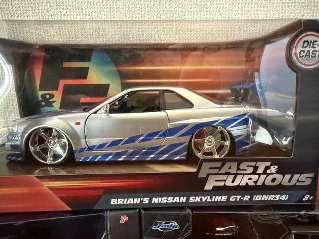 ワイルドスピード ミニカー ダッジ スカイライン ドム ブライアン