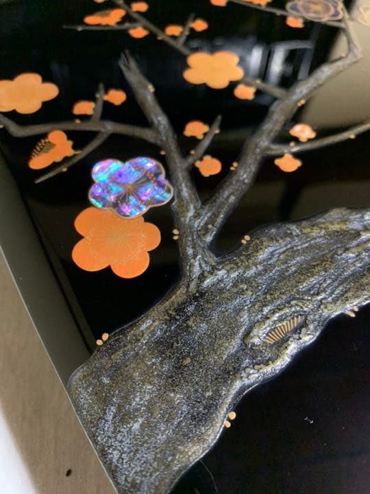 文箱　硯箱　輪島塗り　螺鈿　蒔絵