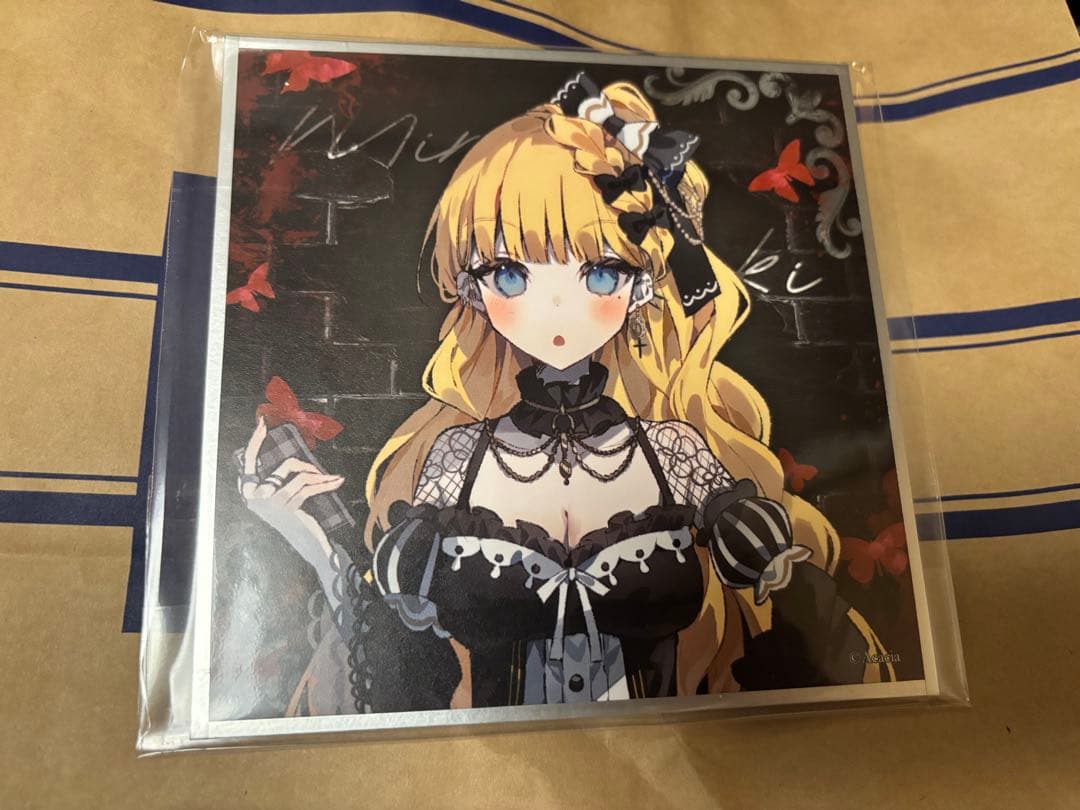 魔法少女ノ魔女裁判　まのさば　中国CF 佐伯ミリア　色紙