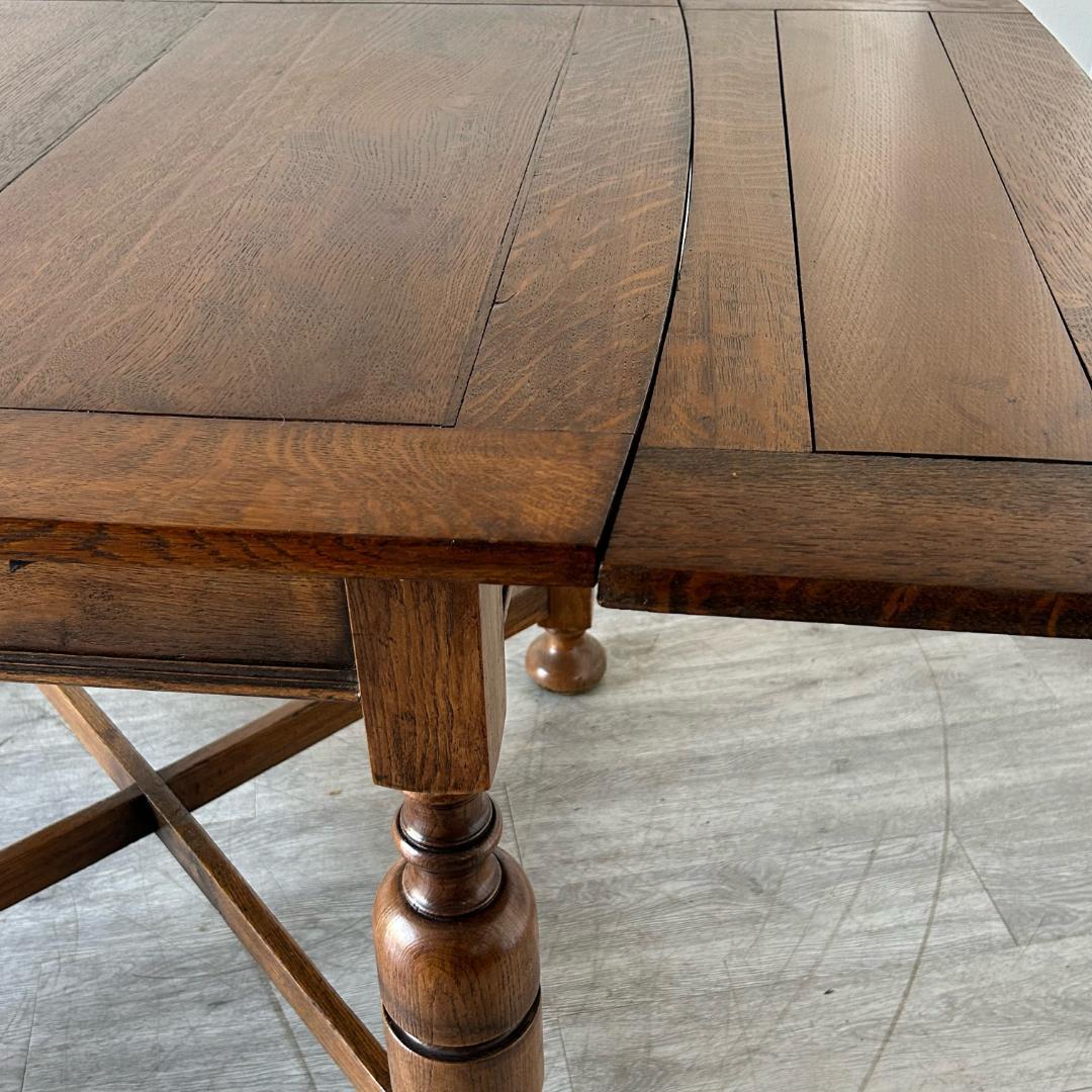 イギリス アンティーク 家具 ドローリーフテーブル 1930年頃 622A