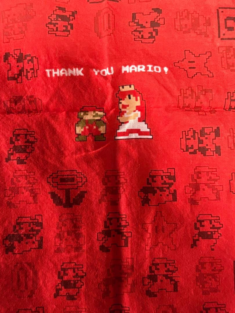 【極希少・未開封】クラブニンテンドー特典 ドットマリオクッション＆バンダナセット