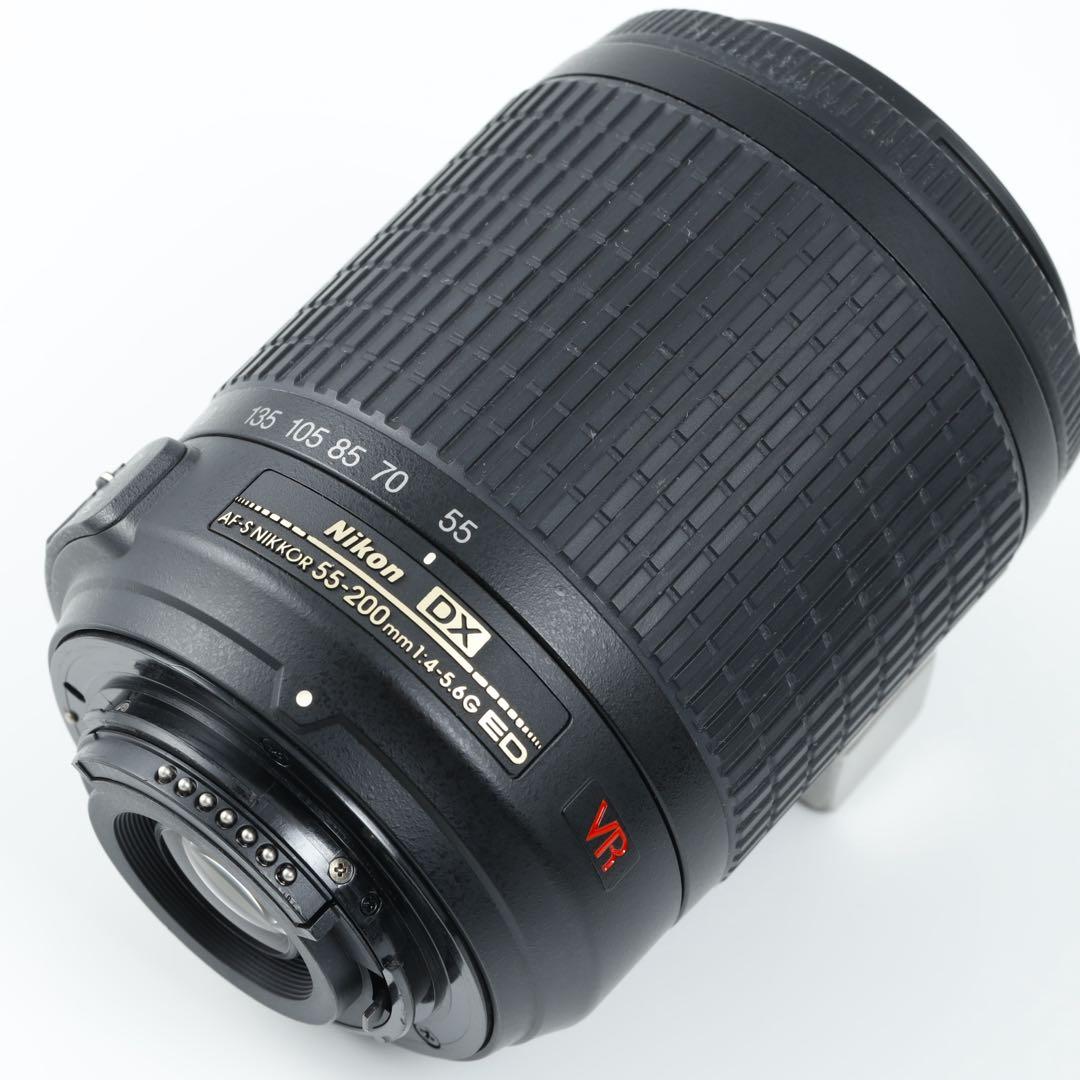 145 ★ ニコン用 NIKON用 望遠レンズ AF-S55-200VR