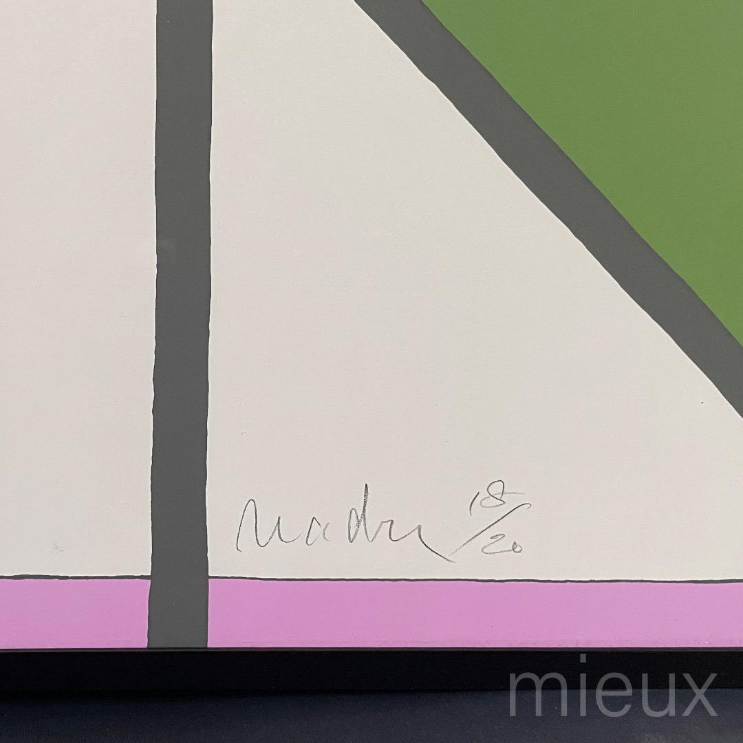 灘本唯人「女<K>」シルクスクリーン サイン入り 額付 中古 美品