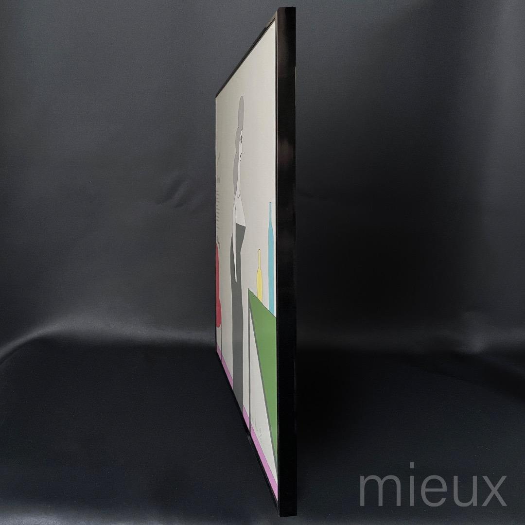 灘本唯人「女<K>」シルクスクリーン サイン入り 額付 中古 美品