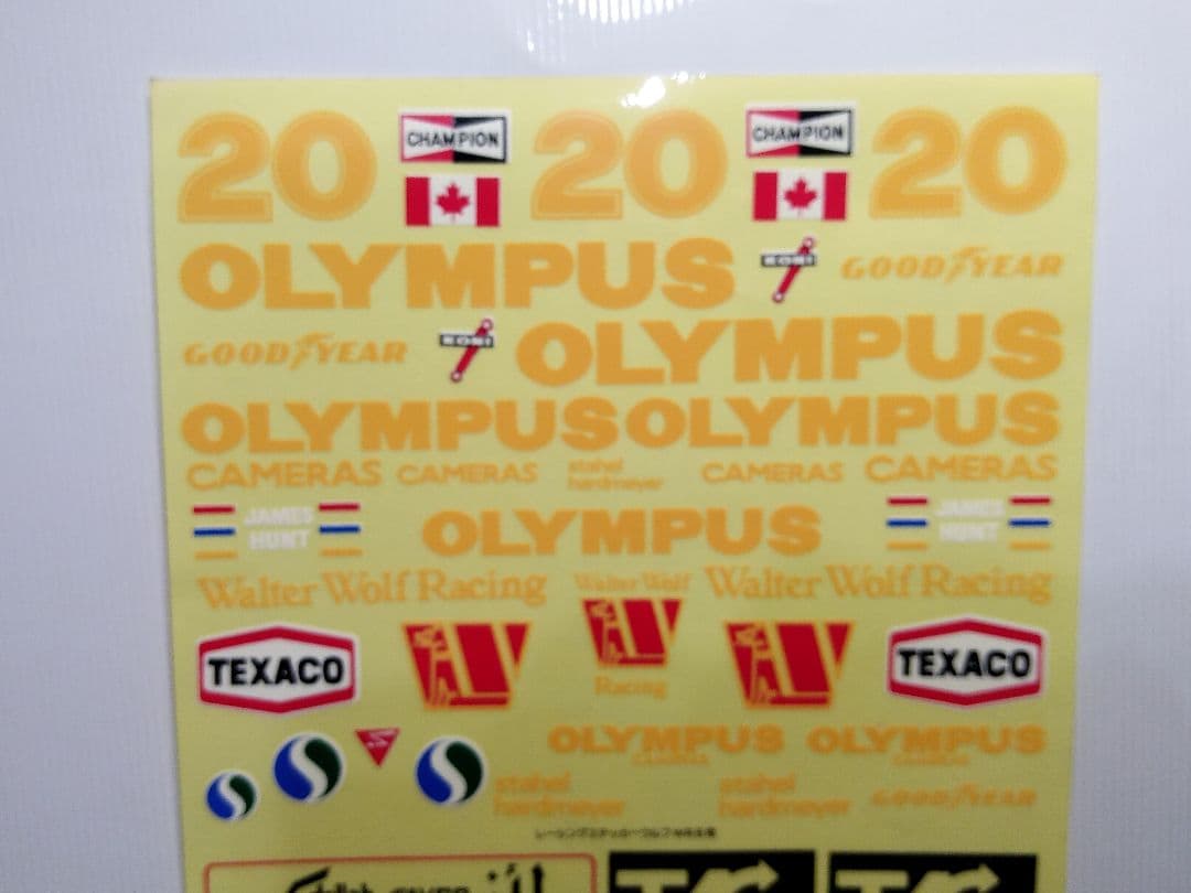 RC　タミヤ　レーシング　ステッカーセット　スペアパーツ