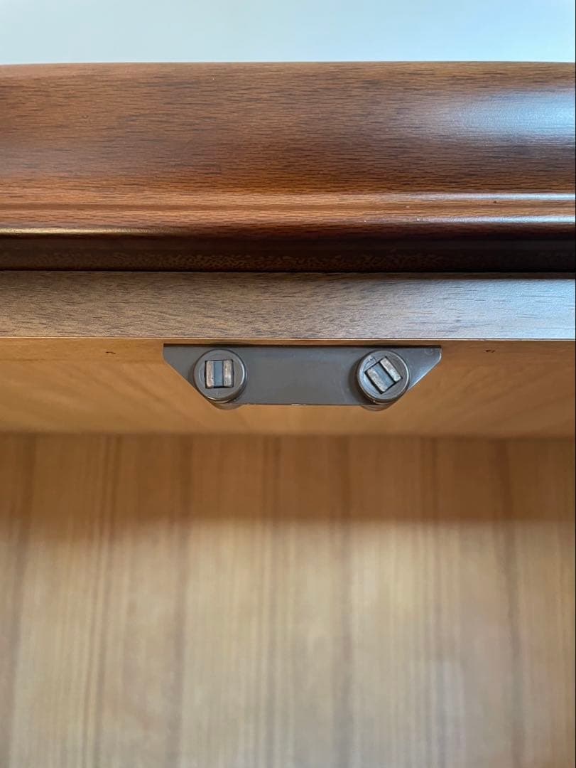 木製収納タンス 引き出し付き ブラウン　婚礼ダンス