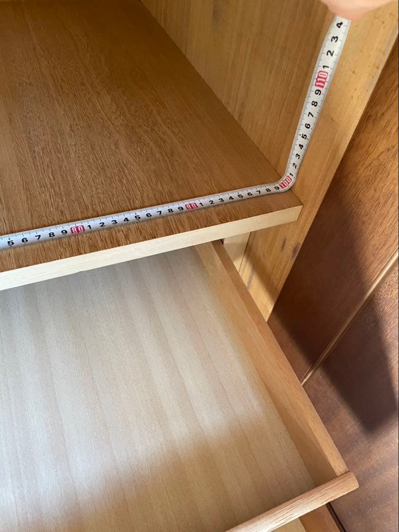 木製収納タンス 引き出し付き ブラウン　婚礼ダンス