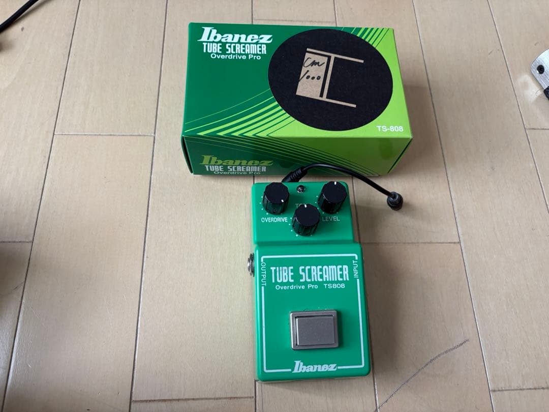 cult TUBE SCREAMER TS808 1980 #1 v2キリ番