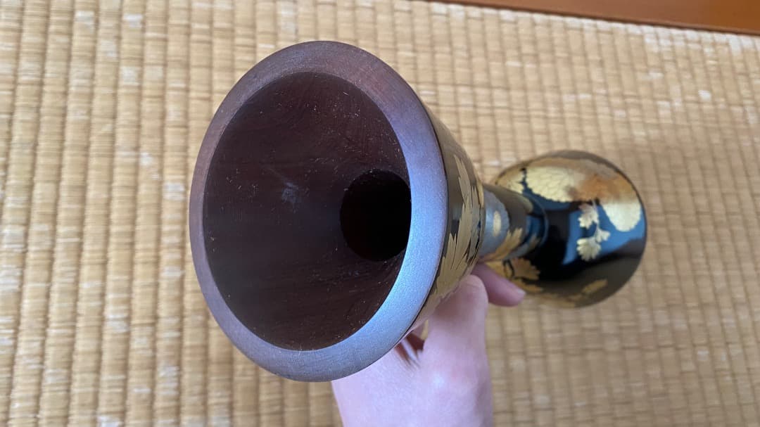 小鼓　締め緒・ハードケース付き