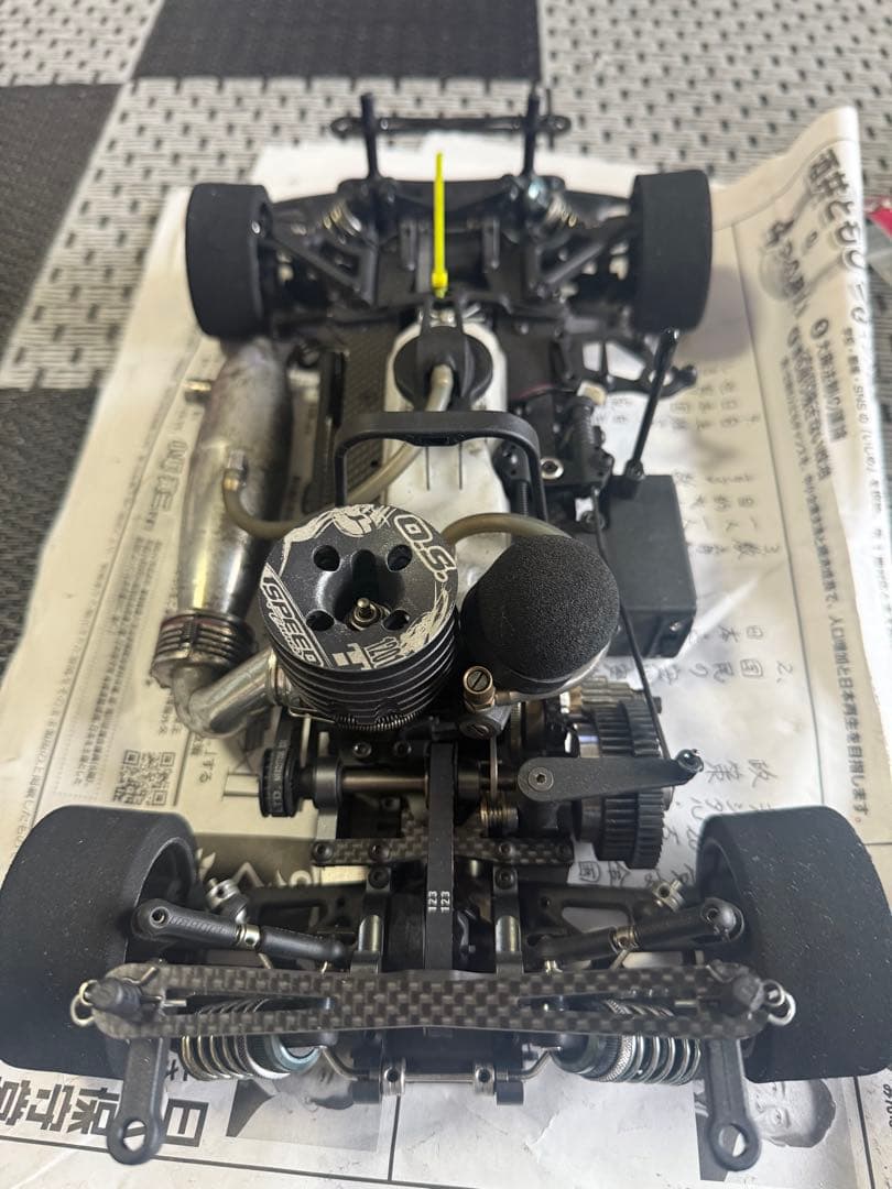 無限精機MTX-6 OSエンジンOSサーボ！