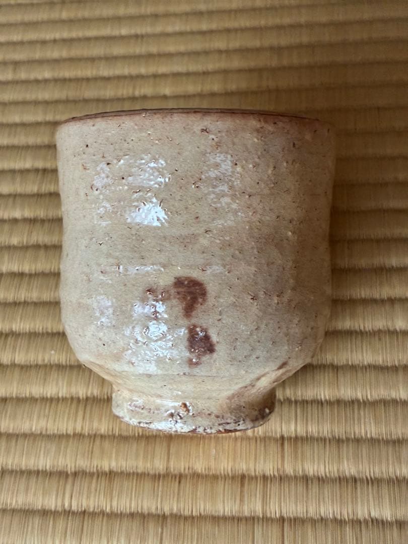 茶道具『大野瑞峰作 萩焼 筒茶碗』