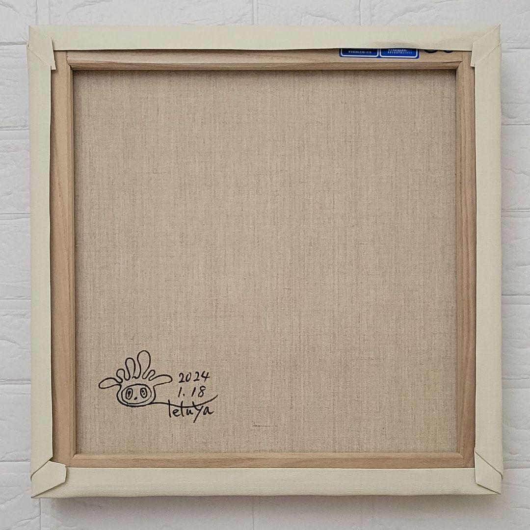 ★鈴木哲也★S6(410×410mm)アクリル原画1点物★送料無料#127