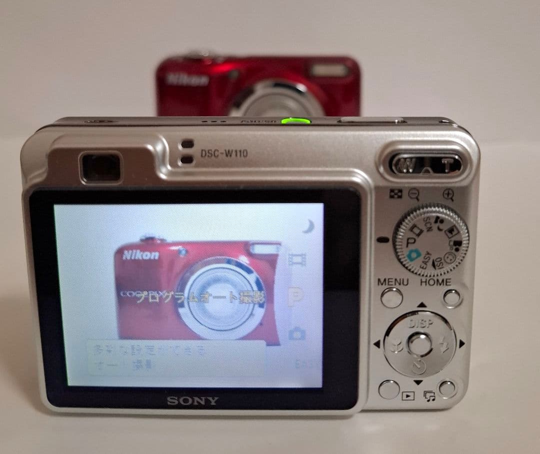 [美品]ソニー SONY Cyber-Shot DSC-W110 コンデジ