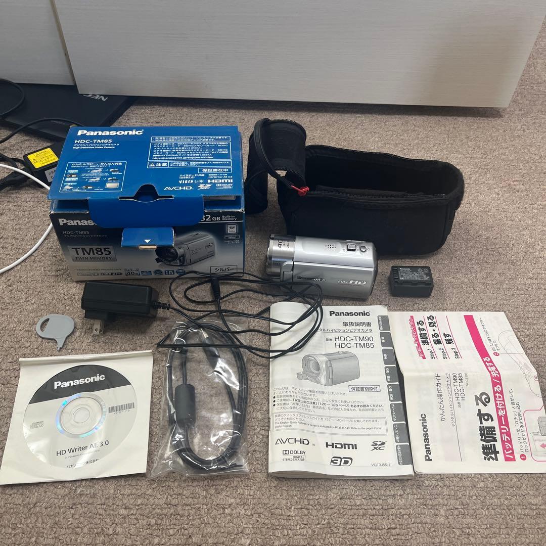 【美品】Panasonic HDC-TM85 ビデオカメラ 本体
