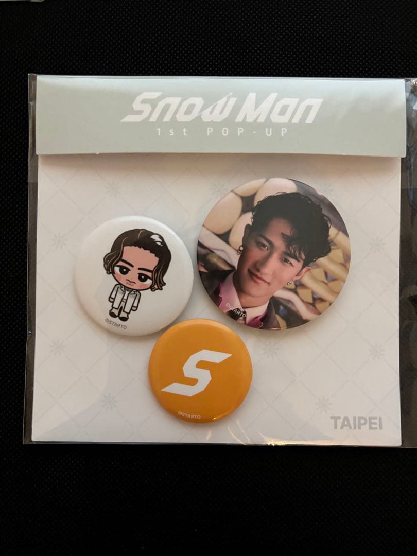 台北 Man popup 9人　缶バッジセット コンプリート　缶バッジ