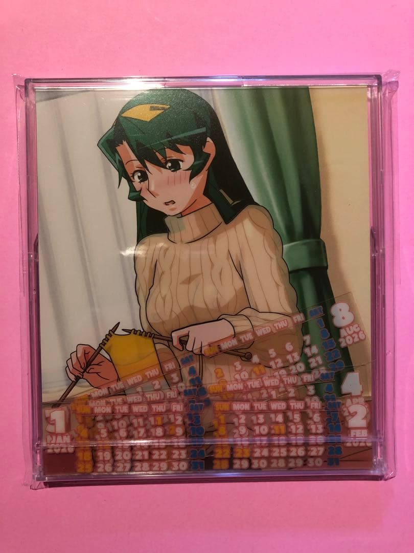 未使用/未開封 スーパーリアル麻雀 卓上 カレンダー イラスト カード 2026